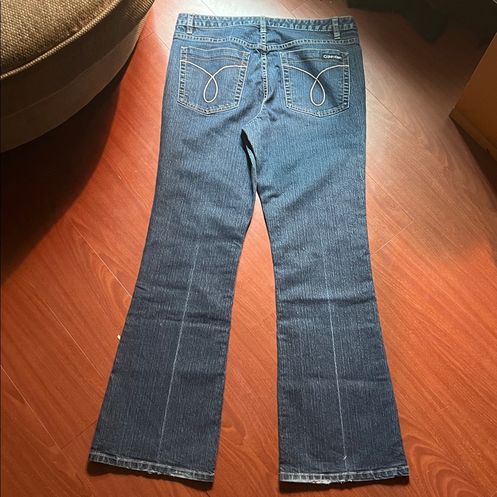 Calvin Klein Dark Denim Jeans 31/12 vintage - Picture 3 of 13
